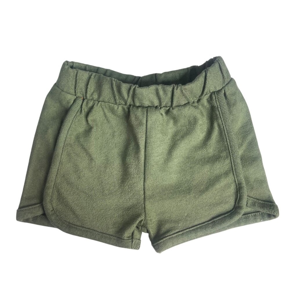 Cat‎ & Jack Elastic Waist Shorts Baby 3-6 Months Green New Summer